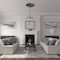 Ekena Millwork Shakuras Ceiling Medallion (For Canopies up to 5 3/4"), 33 7/8"OD x 2"P, Athenian Green Crackle CM34SHAGC - alternate 2